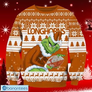Texas Longhorns Grinch Christmas Ugly Sweater Special Gift For Men And Women Product Photo 2