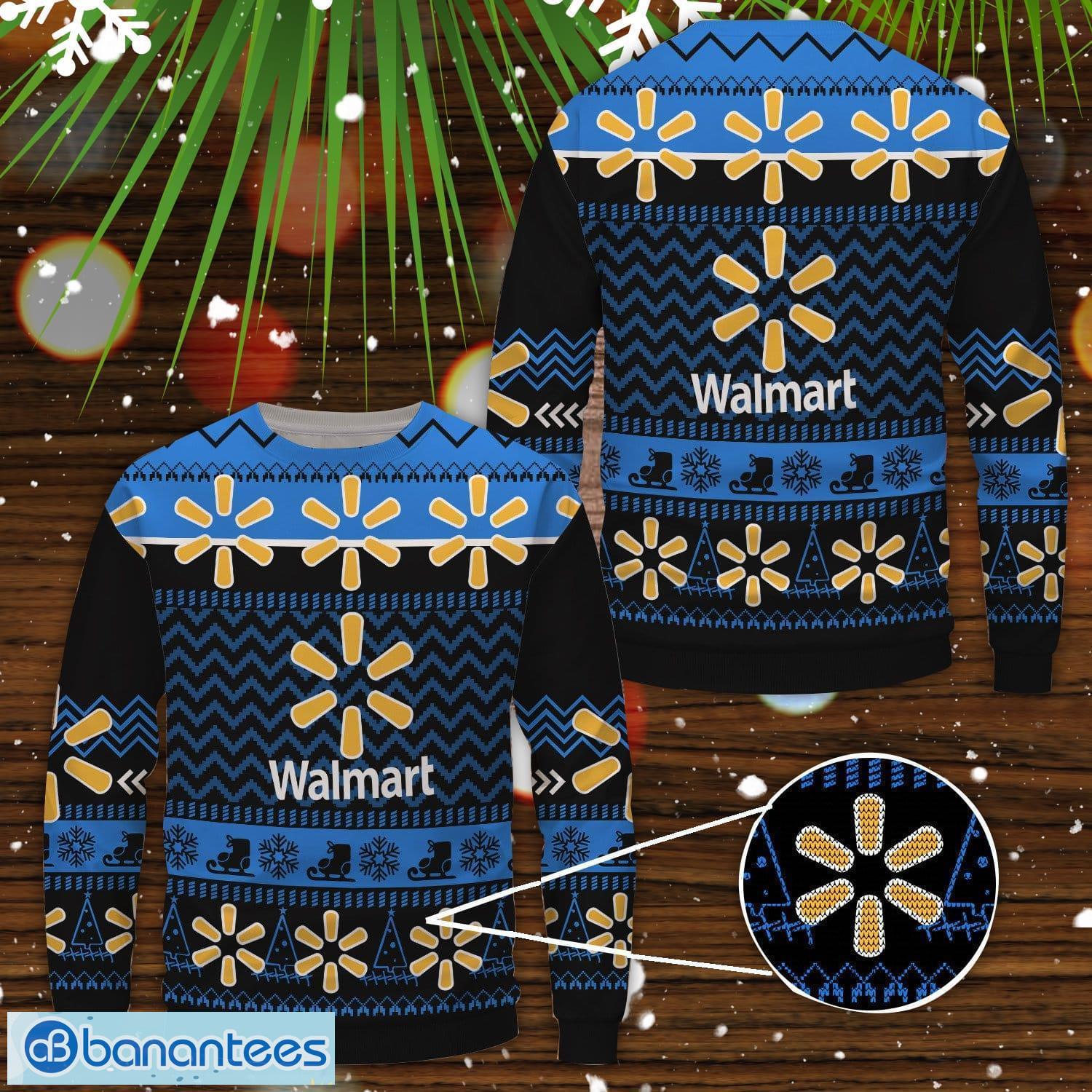 Walmart All Over Printed Ugly Sweater Uniform Sweater Banantees