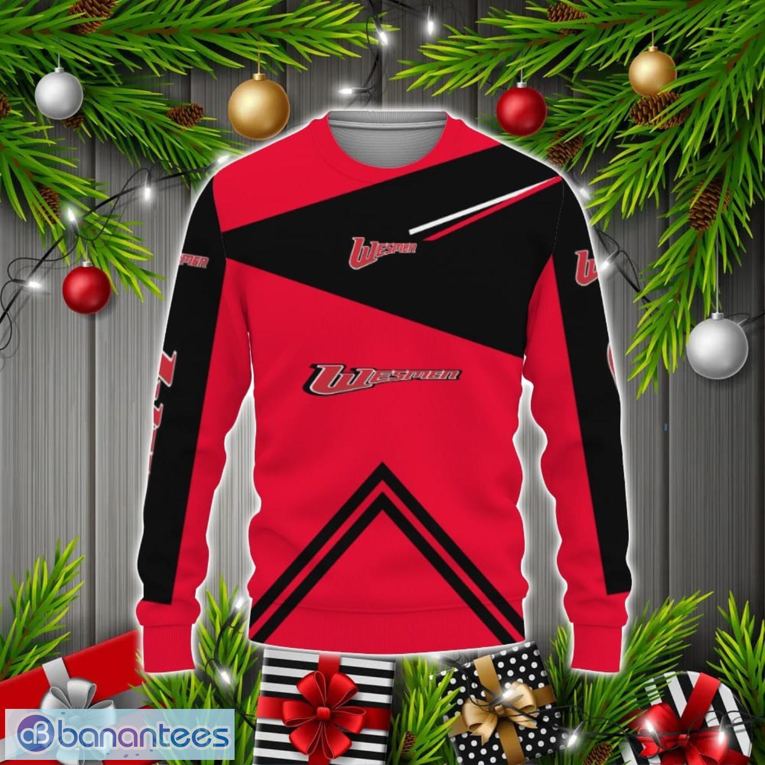 Winnipeg Wesmen Football American Team Champion Gift For Fan 3D Sweater  Unisex Christmas Gift