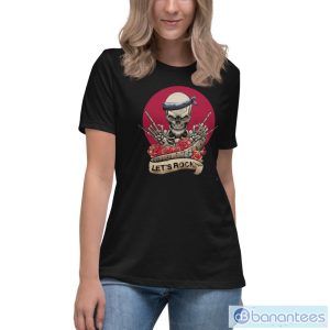 wxkEv0lW lets rock rockroll skeleton vintage t shirt lets rock shirt 4 300x300 image Lets Rock Rock&roll Skeleton Vintage T-Shirt, Let's Rock Shirt - Women's Relaxed Short Sleeve Jersey Tee