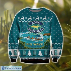 Kona Big Wave 3D Ugly Christmas Sweater Christmas Gift Product Photo 1