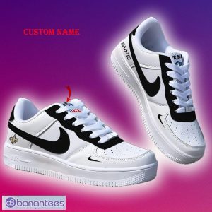 New Orleans Saints NFL Teams Custom Name Air Force 1 Sneakers For Men And Women Fans Gift All Over Printed - New Orleans Saints NFL Teams Custom Name Air Force 1 Sneakers_2