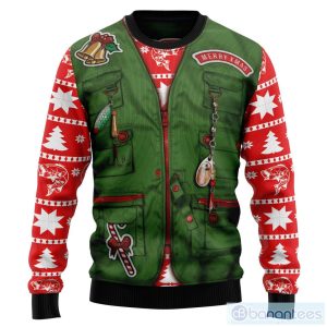 Merry Fishmas Ugly Christmas Sweater For Men & Women - Banantees