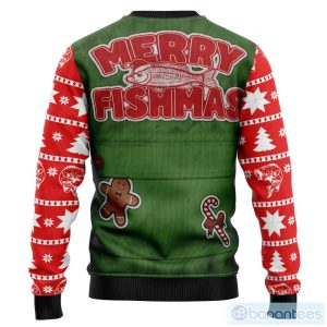 Merry Fishmas Ugly Christmas Sweater For Men & Women Product Photo 2