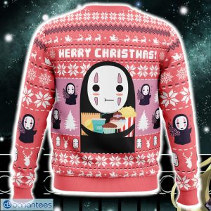 Merry Christmas No Face Spirited Away Ugly Christmas Sweater Funny Gift Ideas Christmas - Merry Christmas No Face Spirited Away Ugly Christmas Sweater_2
