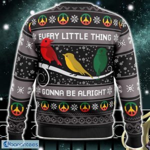 Three Little Birds Bob Marley Ugly Christmas Sweater Funny Gift Ideas Christmas - Three Little Birds Bob Marley Ugly Christmas Sweater_2