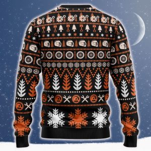 Braaap Dual Sport Knitted Motorcross Sweater Gift Fans For Men And Women Christmas - Braaap Dual Sport Christmas Sweater_ 6