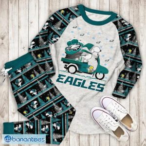 Philadelphia Eagles Christmas Christmas Pyjamas Set Long Sleeve Gift Family - Philadelphia Eagles Christmas Christmas Pyjamas Set Long Sleeve Gift Family Photo 2