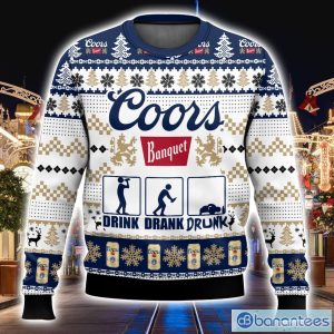 Coors Light Beer LoverUgly Christmas Sweater Gift - Jolly Family Gifts