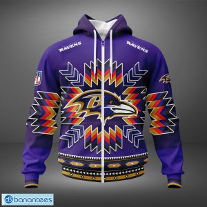 Baltimore Ravens 3D Football Sweater Hoodie T Shirt All Over Printed For Fans Custom Number And Name - Baltimore Ravens 3D Football Sweater, Hoodie, T Shirt _2