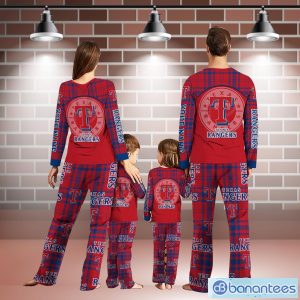 Texas Rangers Personalized Name Pajamas Christmas Family Gift Sport Fans Christmas Gift Product Photo 2