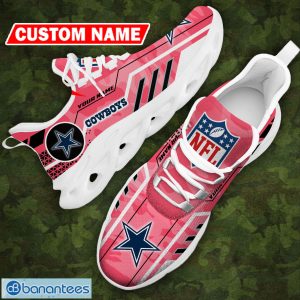 Handmade Leather Koozie - Dallas Cowboys Football Pink