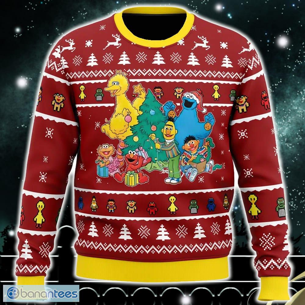 A Sesame Street Christmas Sesame Street Ugly Christmas Sweater Funny Gift Ideas Christmas - A Sesame Street Christmas Sesame Street Ugly Christmas Sweater_1