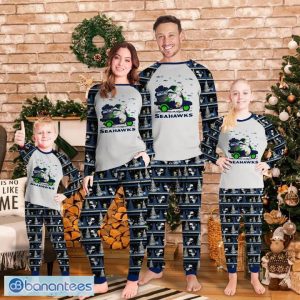 Seattle Seahawks Christmas Christmas Pyjamas Set Long Sleeve Gift