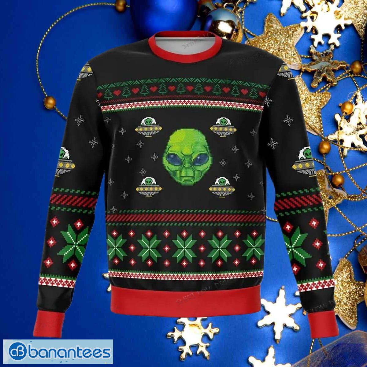 Alien on sale christmas sweater