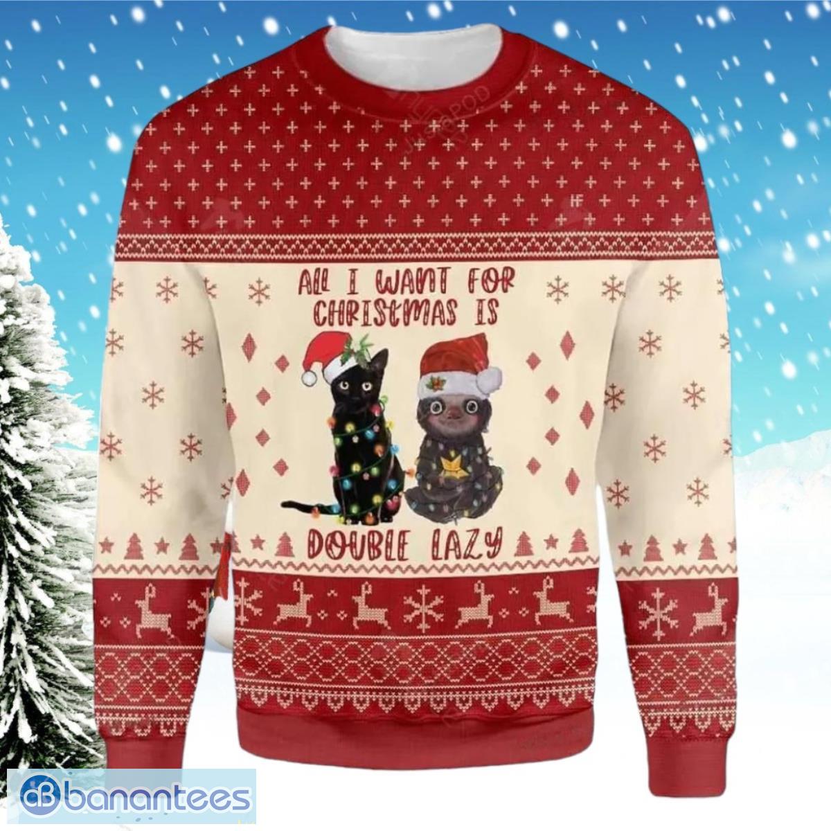 Double hotsell christmas sweater