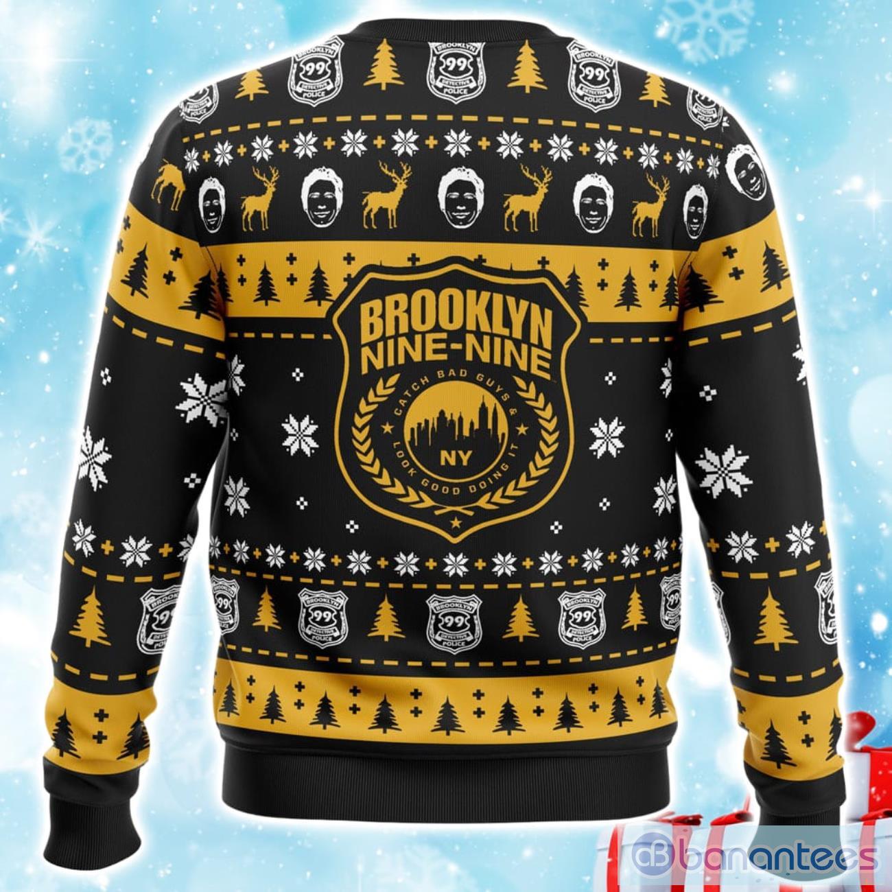 B99 Brooklyn Nine Nine Ugly Christmas Sweater Xmas Gift For Men