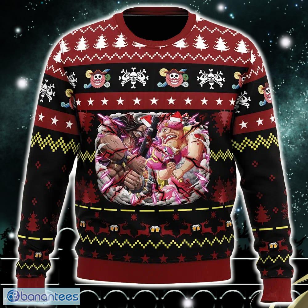 Big Mom x Kaido One Piece Ugly Christmas Sweater Funny Gift Ideas Christmas - Big Mom x Kaido One Piece Ugly Christmas Sweater_1