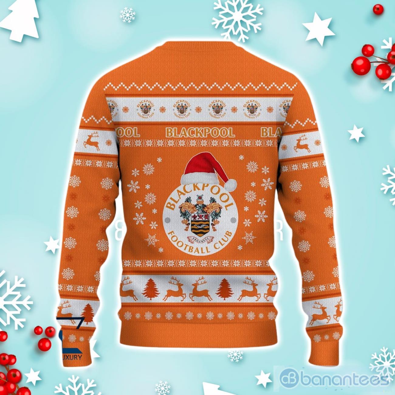 Club Brugge KV Ugly Christmas Sweater Ideal Gift For Fans - Banantees