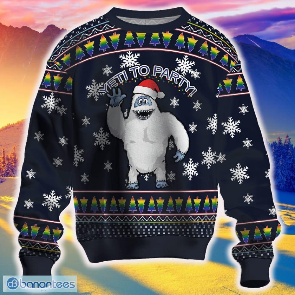 Blue Yeti to Party Ugly Christmas Sweater Funny New Gift For Men And Women  - Banantees