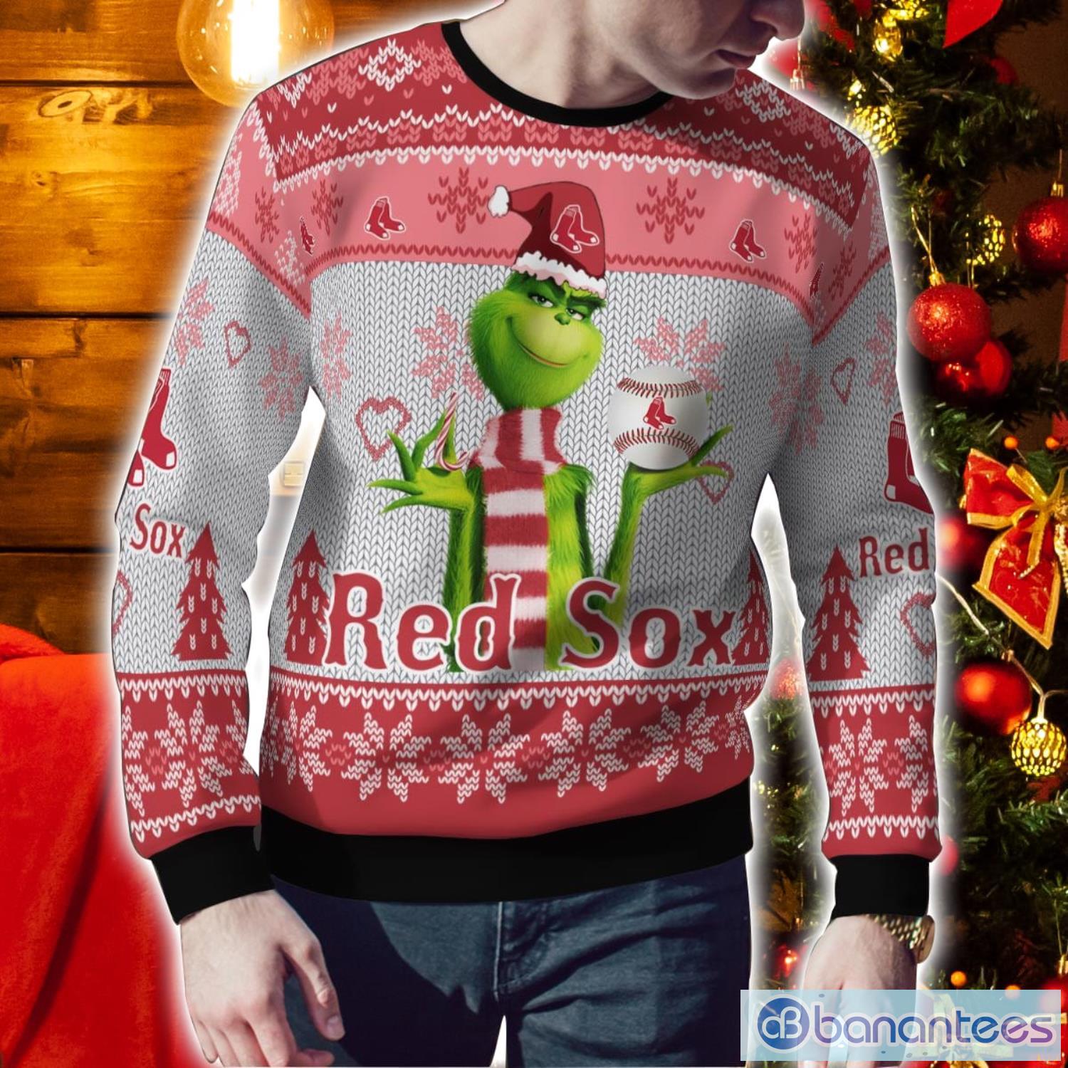 Ugly red sox christmas on sale sweater