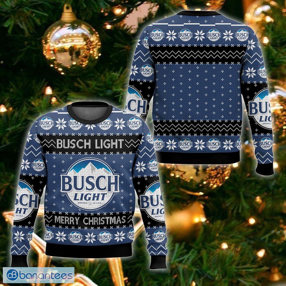 Busch light christmas hot sale tree sweater