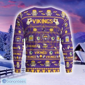 Vikings ugly shop sweater with lights