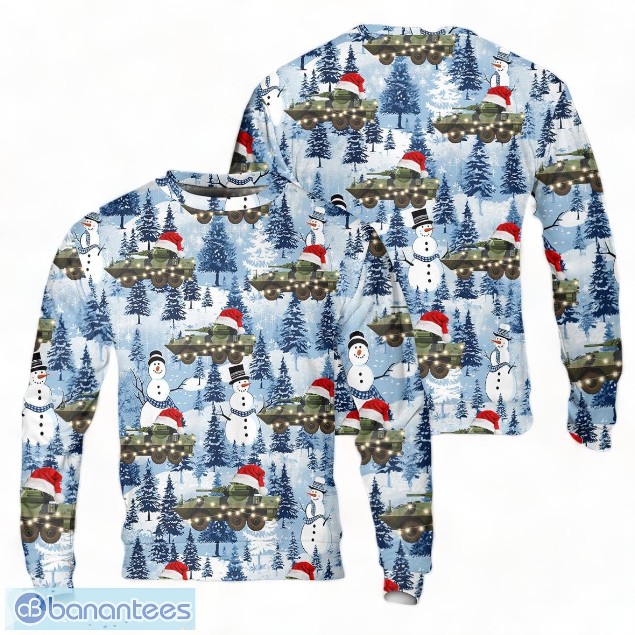Canadian Army AVGP Cougar Christmas Sweater Product Photo 1