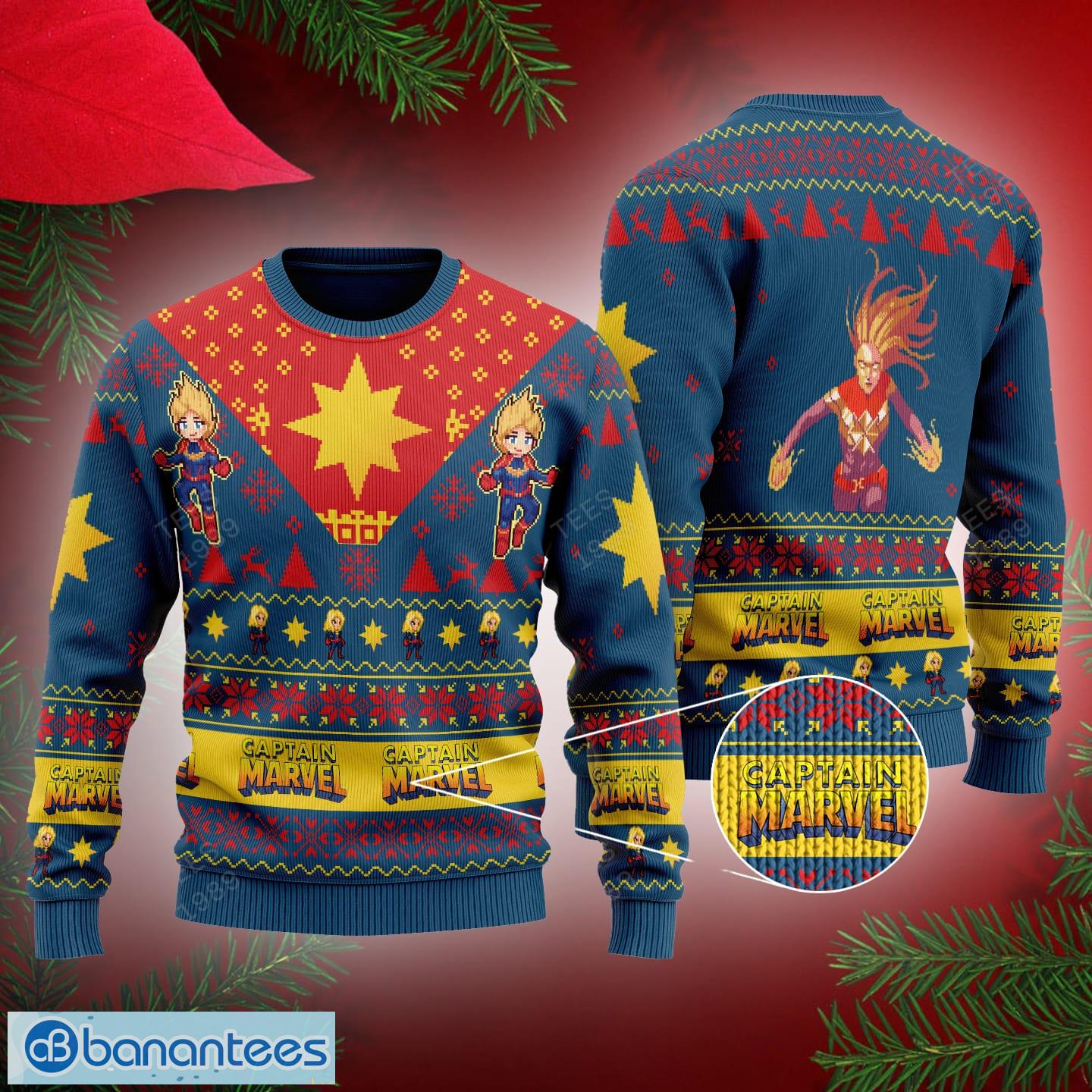 Marvel comics best sale ugly christmas sweater