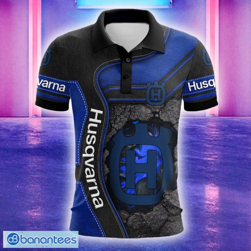 Car Racing Husqvarna Logo Hidden Truck Leather Pattern 3D Polo Car For