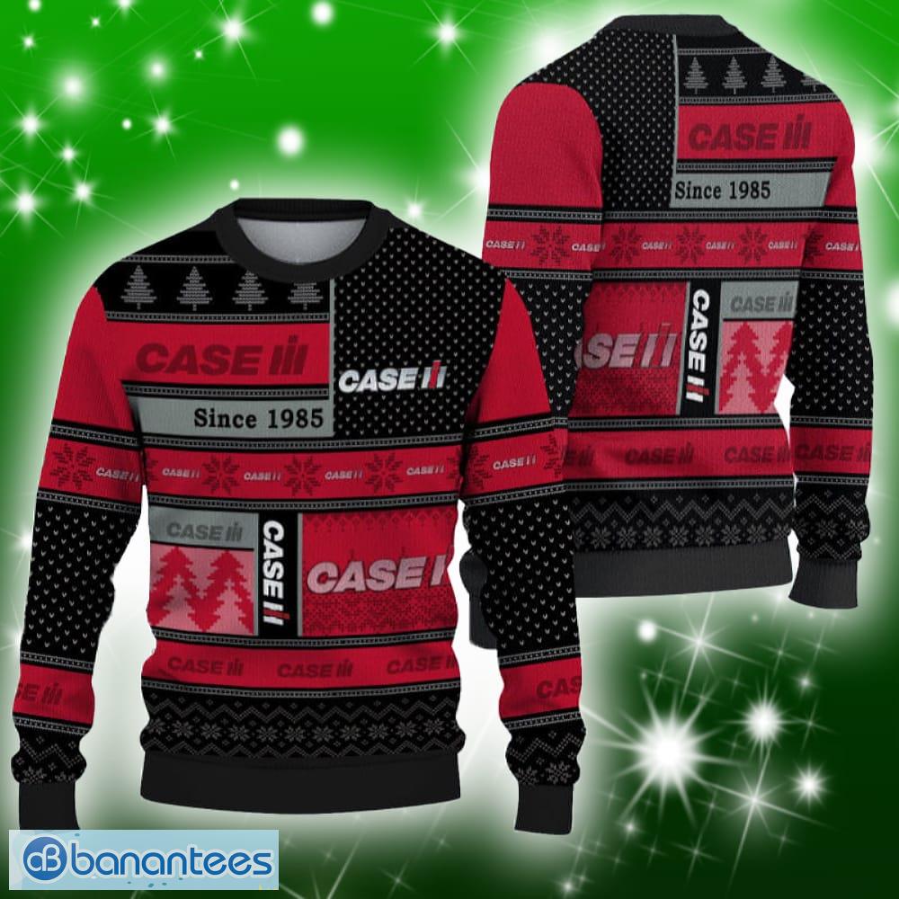 Case IH Car Lovers Knitted Christmas Sweater New Gift For Men And Women - Case IH Car Lovers Knitted Christmas Sweater New Gift For Men And Women