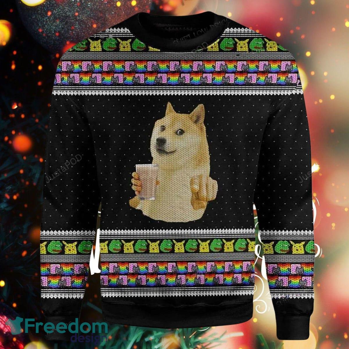 Doge hotsell christmas sweater