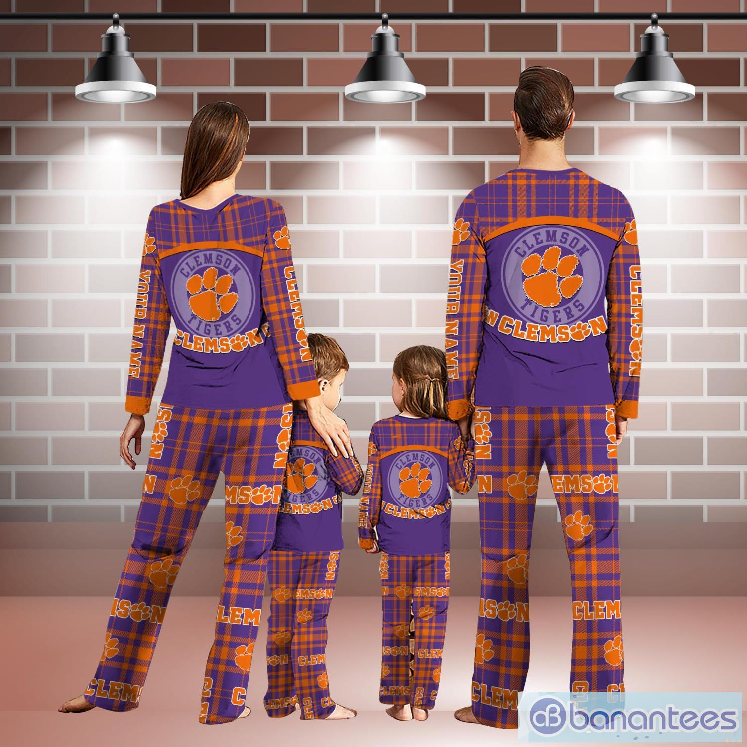 Clemson discount christmas pajamas