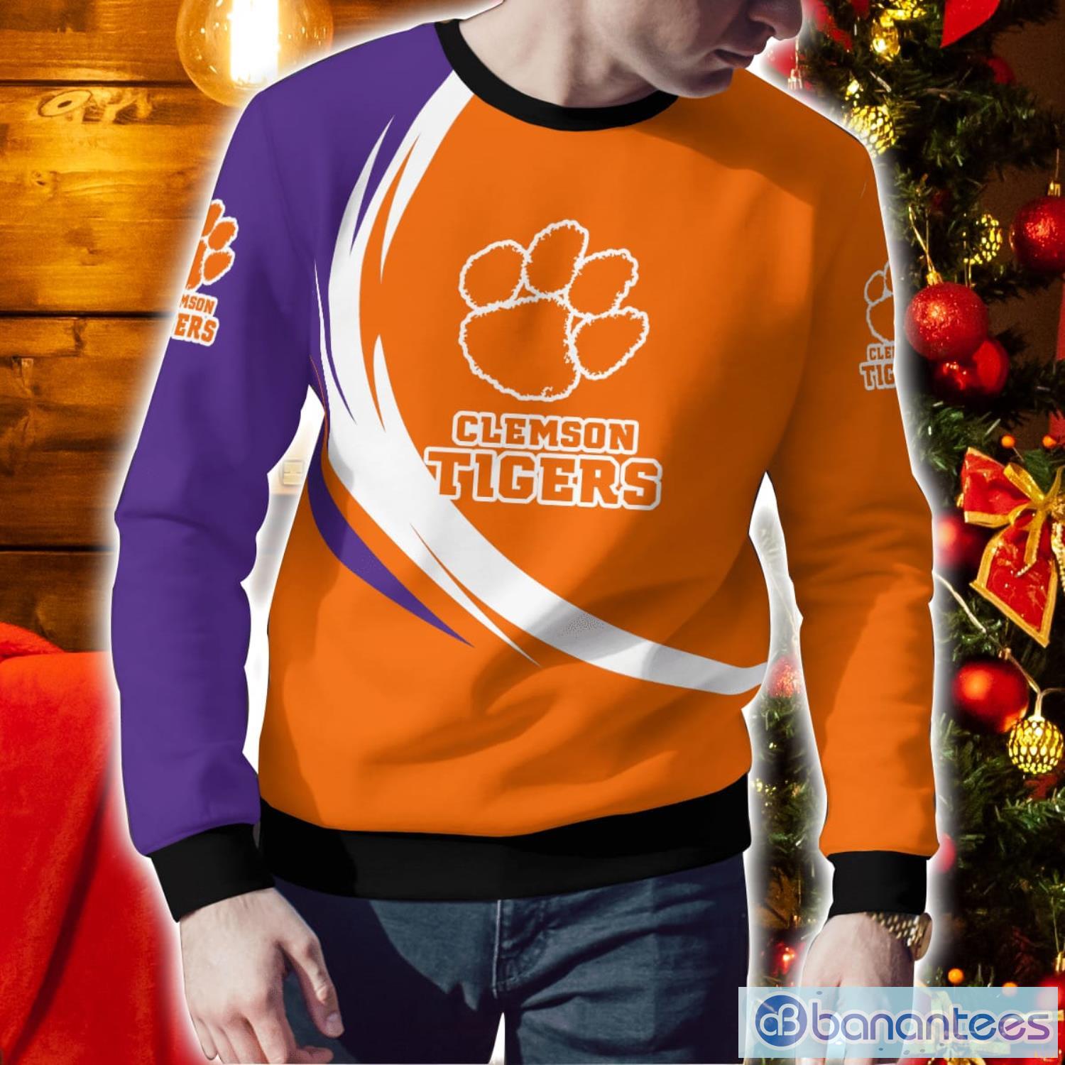 Clemson best sale christmas shirt