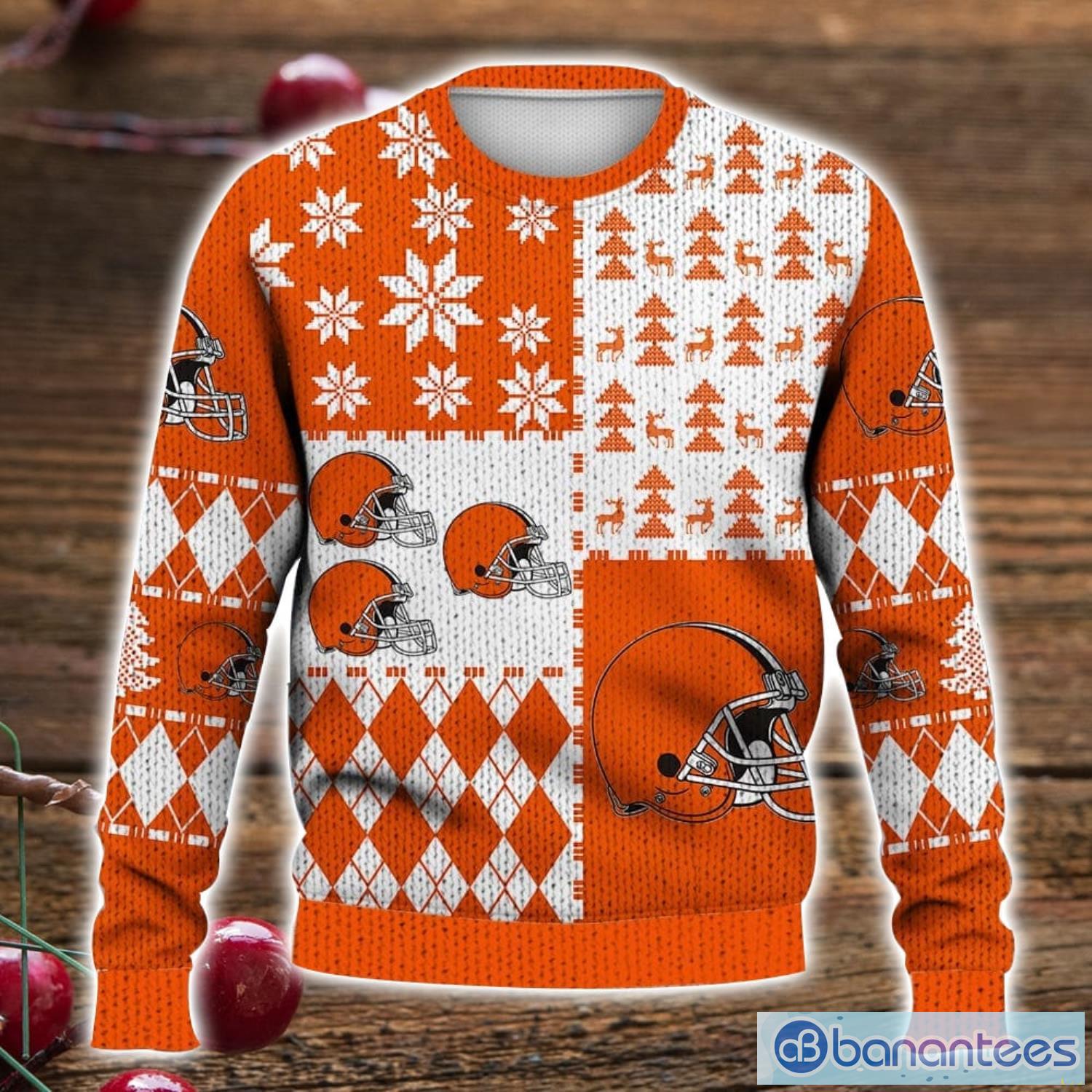 Browns ugly hot sale christmas sweater