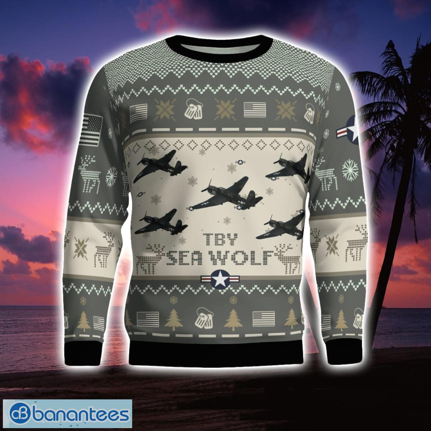 consolidated tby sea wolf aircraft new trend veteran sweater ugly christmas sweater military christmas sweater 1 image Consolidated TBY Sea Wolf Aircraft New Trend Veteran Sweater Ugly Christmas Sweater Military Christmas Sweater Product Photo 2