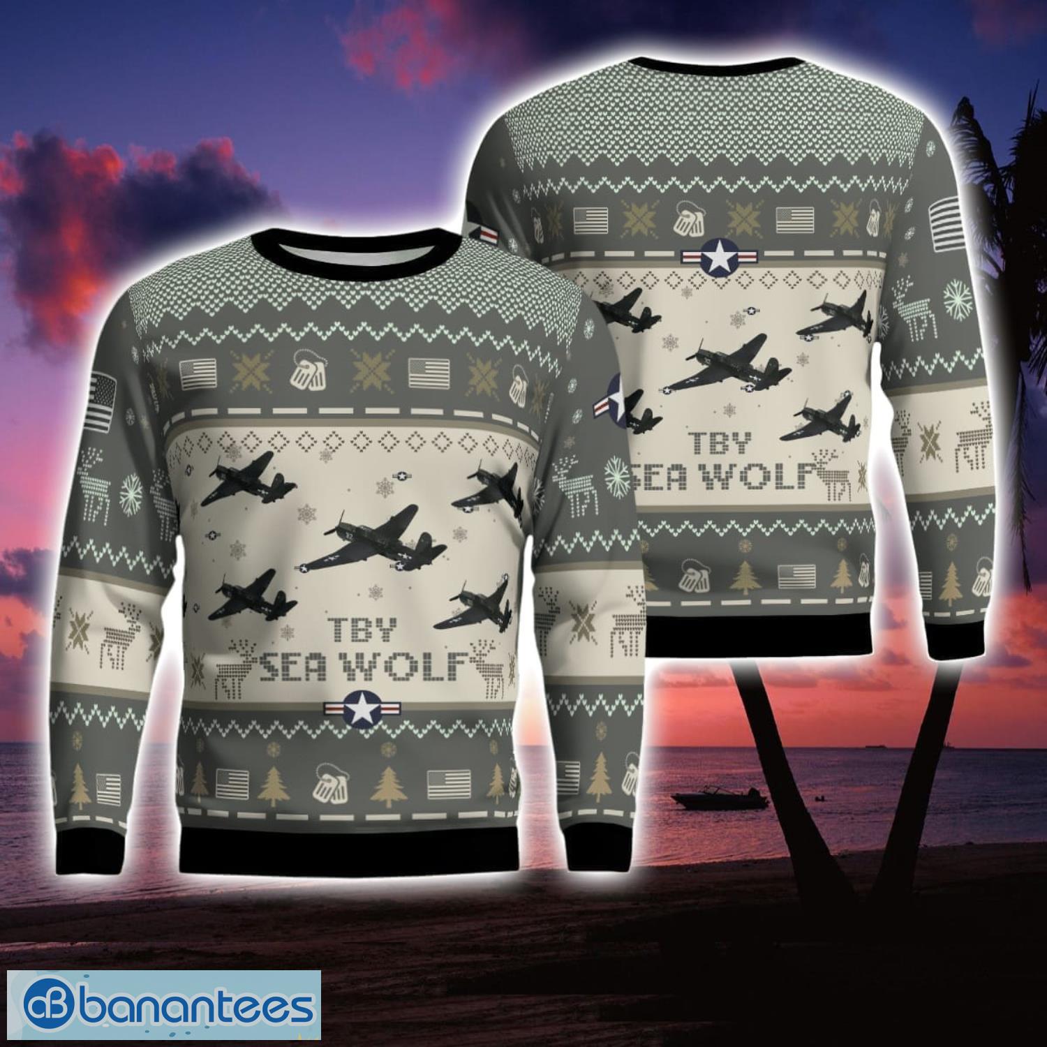 consolidated tby sea wolf aircraft new trend veteran sweater ugly christmas sweater military christmas sweater image Consolidated TBY Sea Wolf Aircraft New Trend Veteran Sweater Ugly Christmas Sweater Military Christmas Sweater Product Photo 1