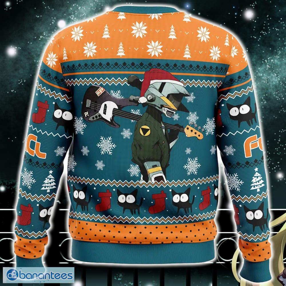 Cool Guitar Canti Fooly Cooly FLCL Ugly Christmas Sweater Funny