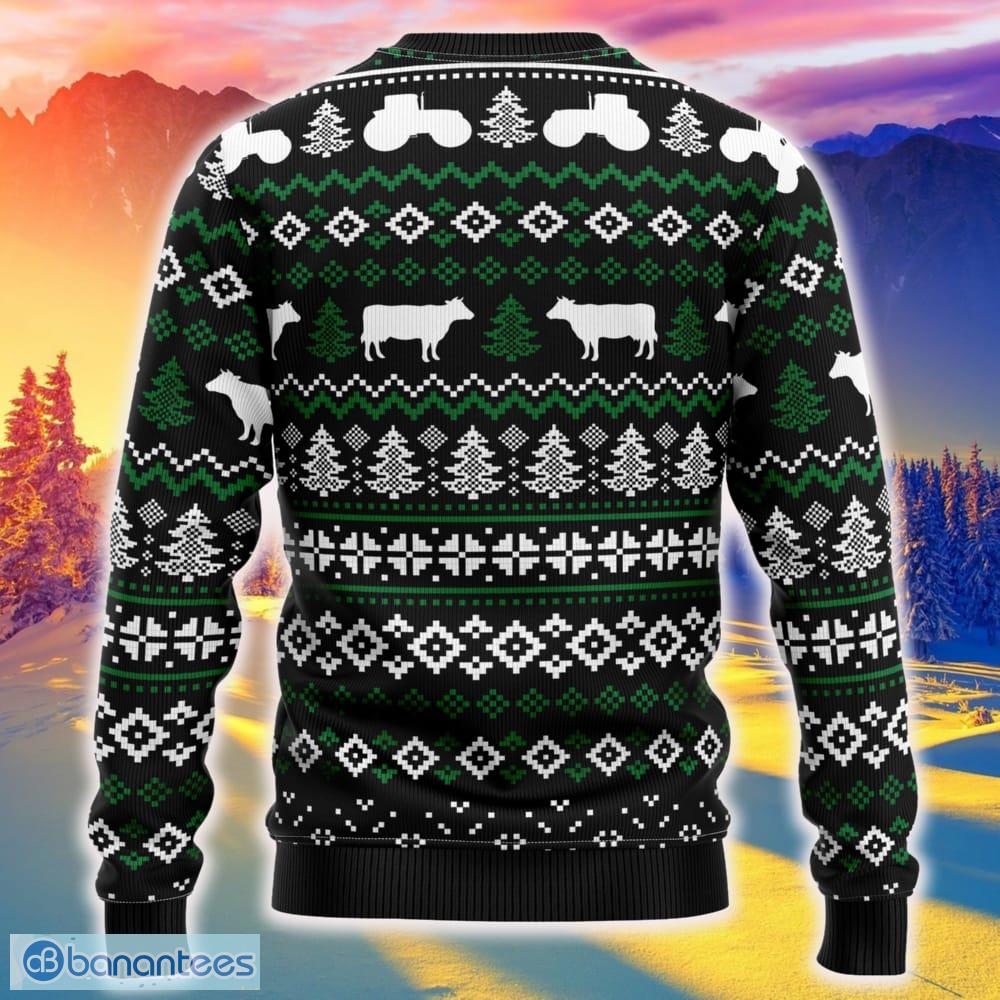 Womens cow clearance christmas sweater