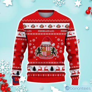 Sunderland A.F.C Ugly Christmas Sweater Ideal Gift For Fans Product Photo 2