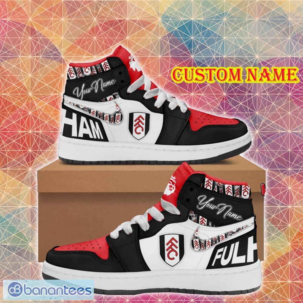 Custom Name Fulham Air Jordan HighTop Shoes New Gift For Men And Women - Custom Name Fulham Air Jordan HighTop Shoes New Gift For Men And Women