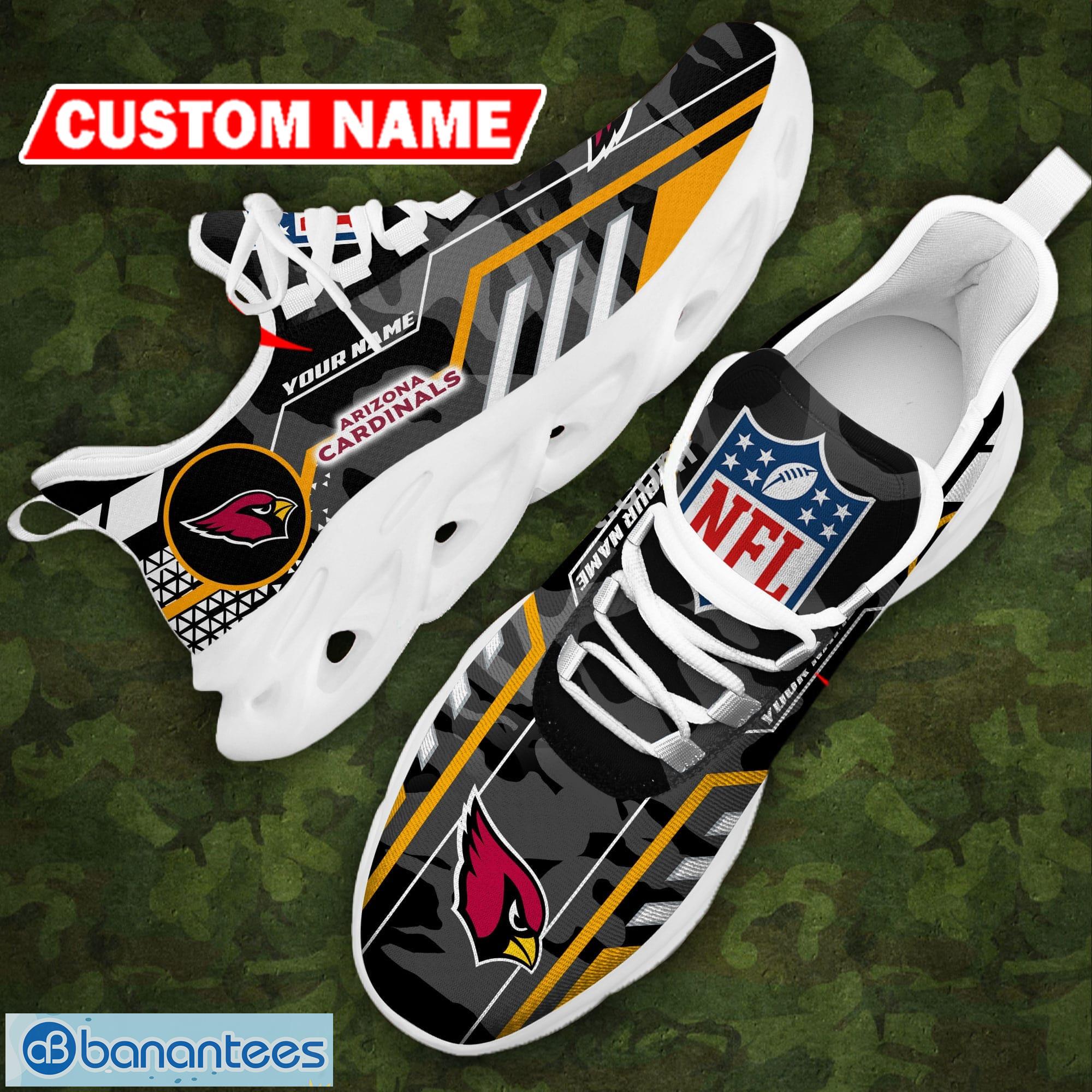 Arizona Cardinals NFL Max Sou Sneakers Running Shoes - Banantees