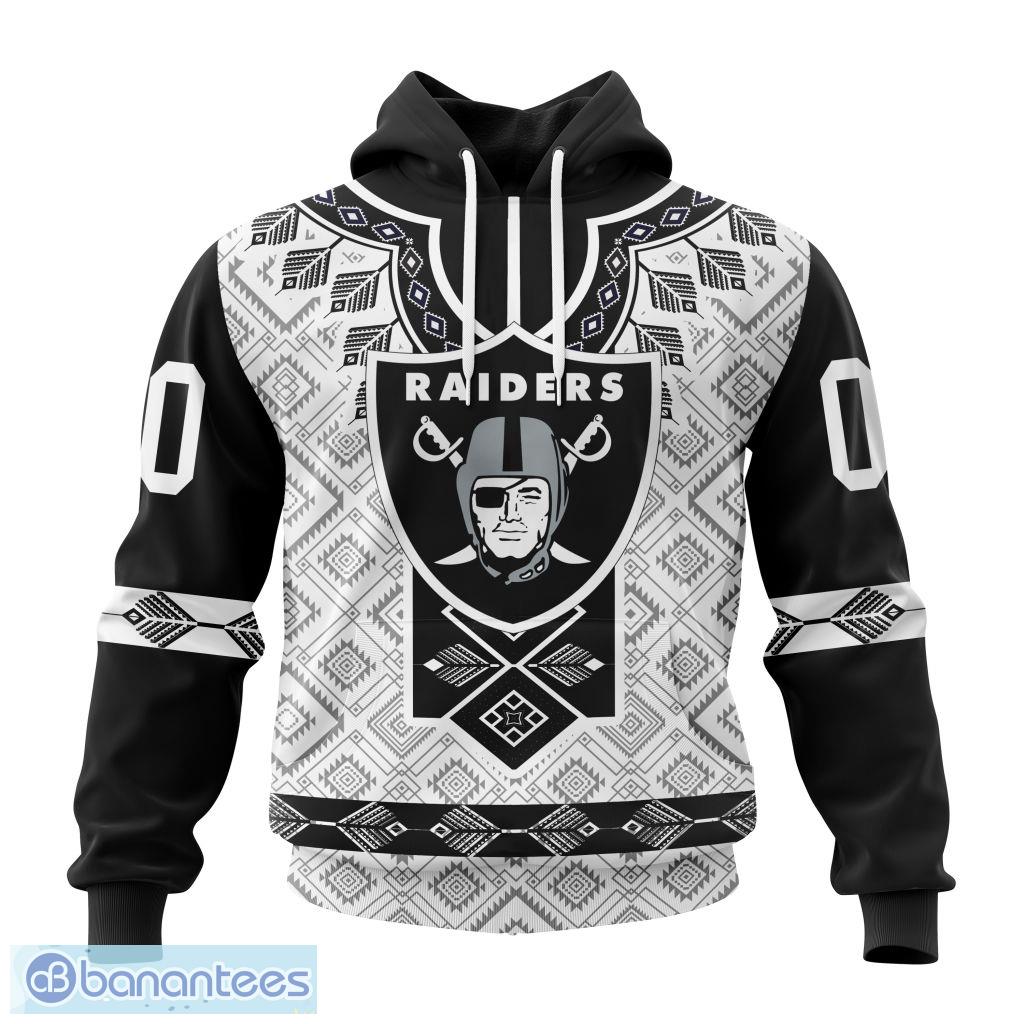 Custom discount raiders hoodie