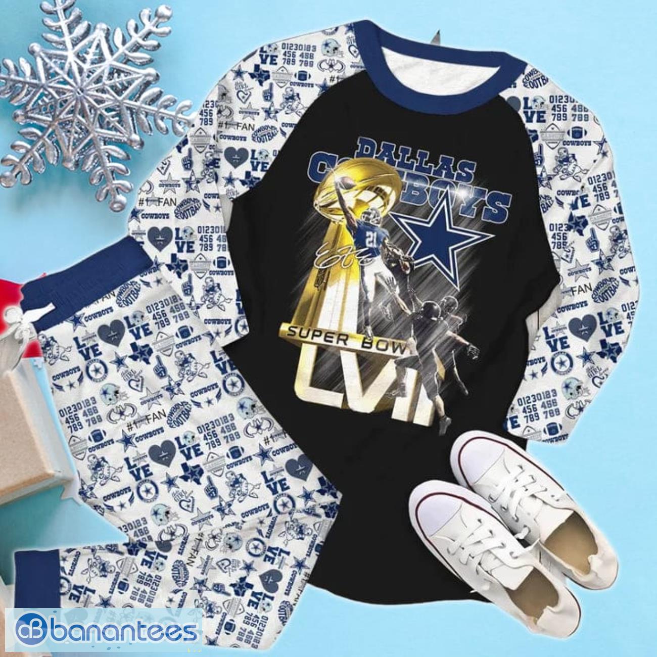 Dallas Cowboys Super Bowl Limited Edition Pajamas Set - Banantees