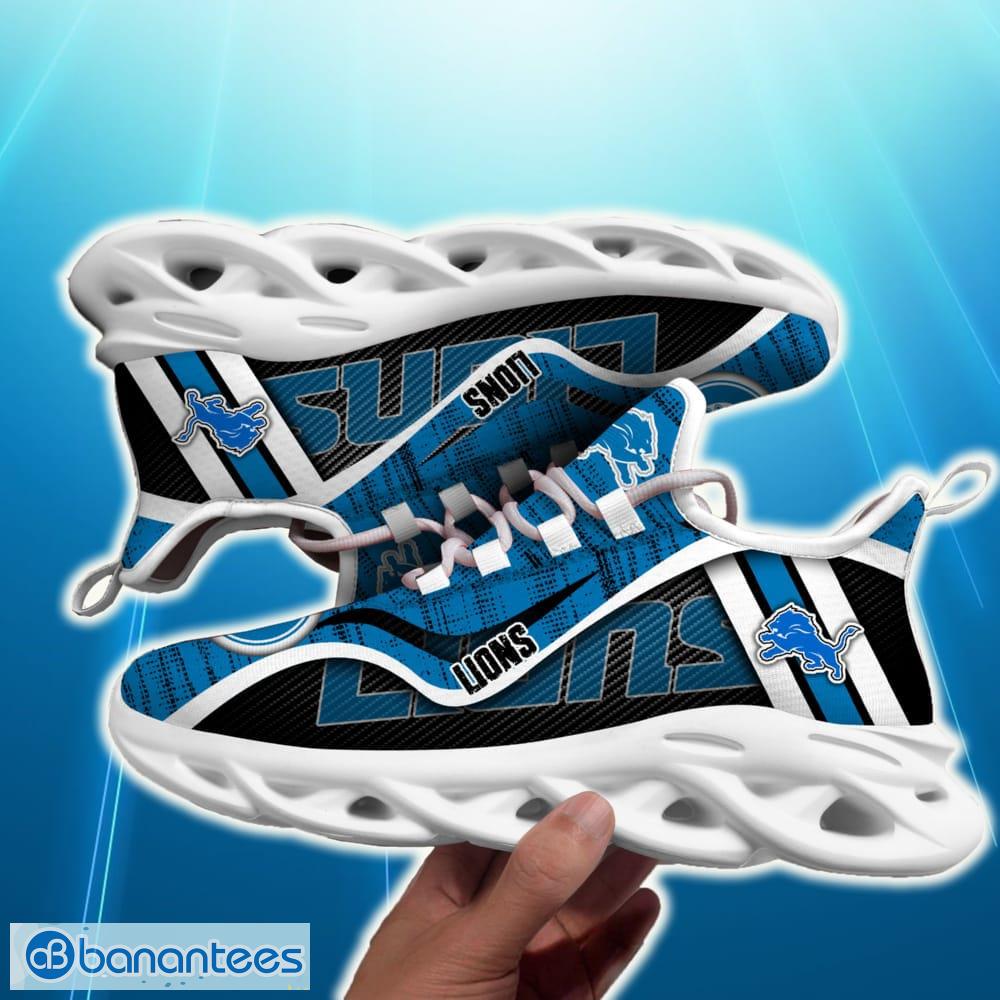 Detroit Lions Symbolic Max Soul Sneakers New Trending For Fans Gift Chunky Shoes - Detroit Lions Max Soul Shoes New Arrivals Best Gift Ever_1