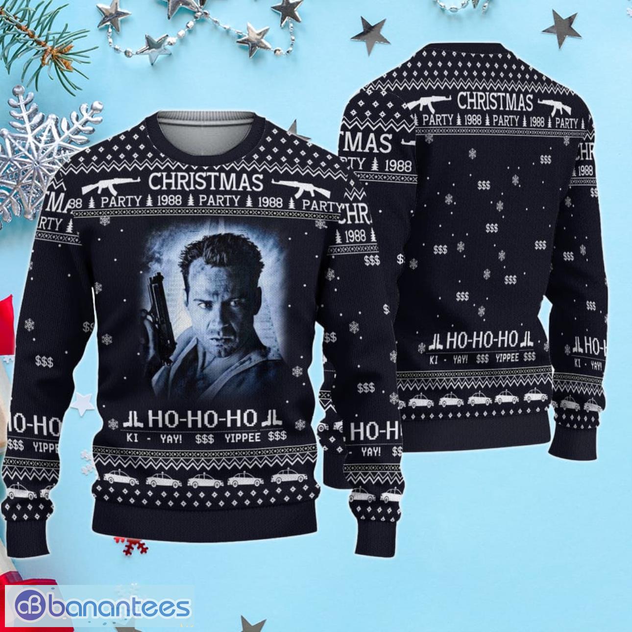 Die hard knitted christmas on sale jumper