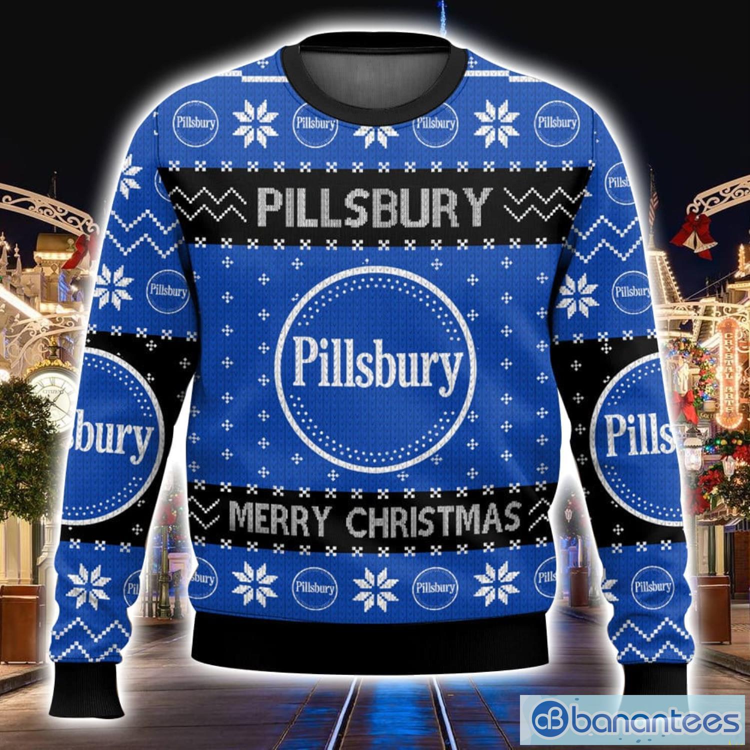 Pillsbury doughboy 2024 ugly christmas sweater