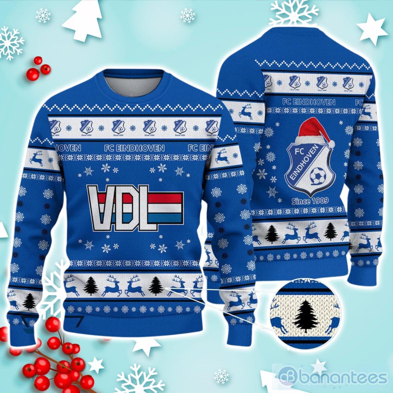 Club Brugge KV Ugly Christmas Sweater Ideal Gift For Fans - Banantees