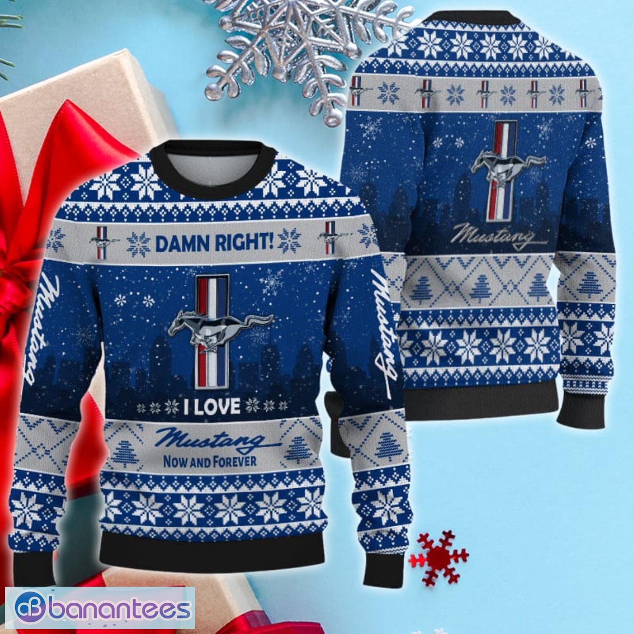 Mustang christmas outlet sweater