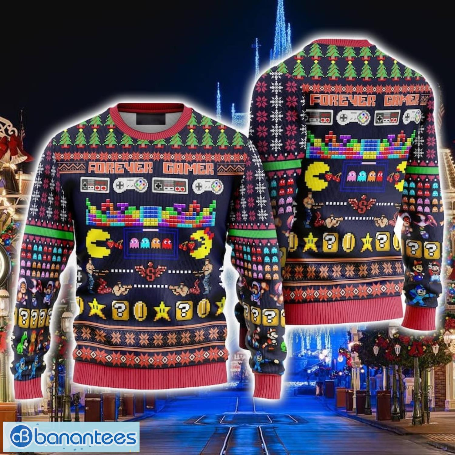 Pac man ugly christmas clearance sweater